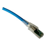 Patch Cord Cat 6a Azul 1mtrs Siemon  Paquete X3u