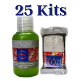 25 Kits Mini Sabonete Shampoo E Condicionador Hotel Luxo