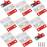 Juego De 8 Cierres Magnéticos Para Puertas De Armarios, Iman