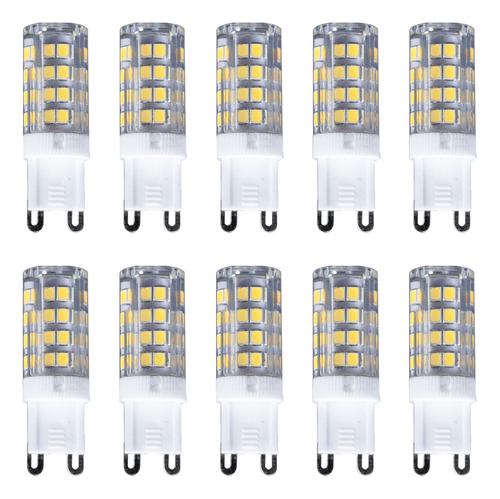 Kit 15 Lâmpada Led Halopim G9 Lustres E Pendentes 5w 6000k Cor Da Luz Branco-frio 110v/220v