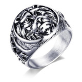 Anillo De Hombre Leon Silver Space Moda 2020 I