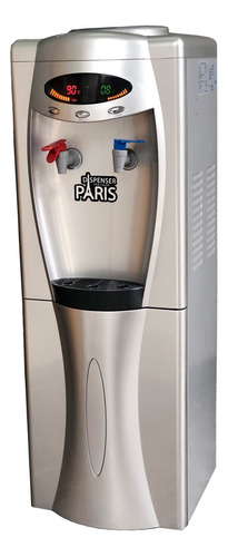 Dispenser De Agua Paris Frio Calor Plata / Yeynic Rosario