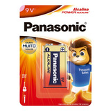 Bateria 9v Alcalina Panasonic - 12 Cartelas