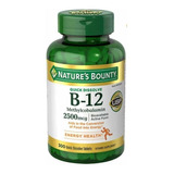Vitamina B12 Quick Dissolve Sublingual 2500 Mcg 300 Tabs Nat Sabor Neutro