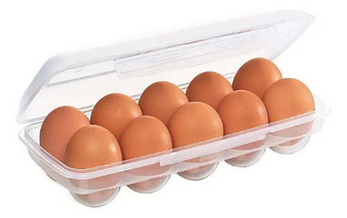 Porta Huevos Huevera X 10 Egg Box Plástica Silmar Online