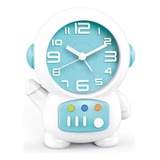 Reloj Despertador Alarma Infantil Diseño Astronauta