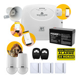 Kit De Alarme Jfl Smartcloud Wi-fi 3 Magnético 2 Infra Pet