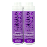 Eico Kit Cabelos Longos Shampoo + Condicionador 800ml