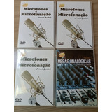 Dvds Microfones E Microfonação Mesas De Som Analógicas