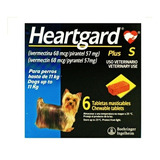 Heartgard Plus S, Tabs Masticables Para Perro De Hasta 11 Kg