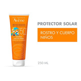 Avene Protector Solar Fps50 Leche Especial Niños Pieles Sensibles 250ml