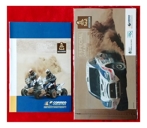 2010. Rally Dakar 2011. Carnet Mint Y Volante Filatélico 