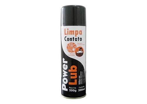 Limpa Contato Powerlub 300ml Combo 5 Unidades