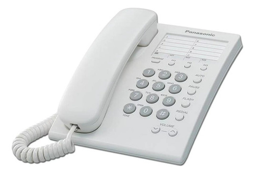 Lote De 5 Teléfonos Panasonic Kx-ts500me Analogico White New