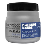 Mascara Matizador Azul Blonde Rubios 250ml Acido Novalook