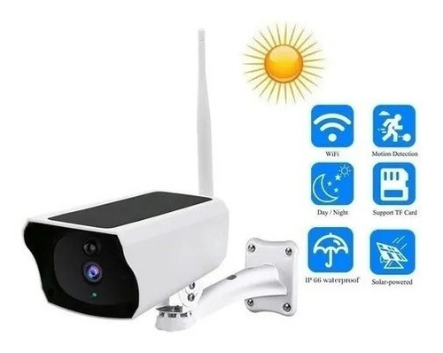 Camara Wifi Exterior De Seguridad  Camara Ip Solares