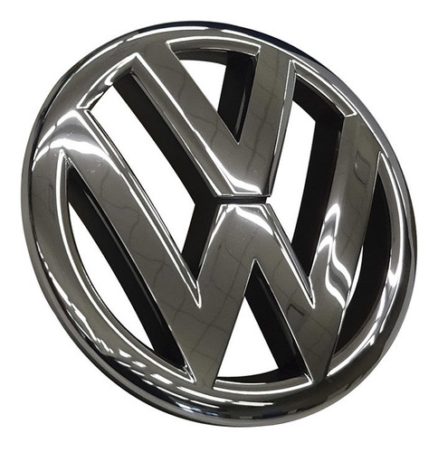 Emblema Vw Frontal Vw Polo 2017 Indio Original