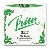 Prim Juego De Cuerdas Para Violín De Acero, Tamaño 4/4,  Med