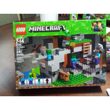 Lego Minecraft Set- La Cueva Del Zombie- Set 21141