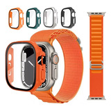 Correa Para Apple Watch Ultra Nylon Alpine + Cristal + Case