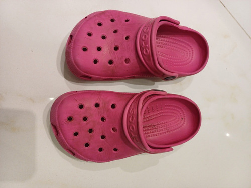 Crocs Talle 33 Rosa Nena 