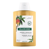 Klorane Shampoo Manteca De Mango Nutrición Flexibilidad Cabello Seco Mangue 200ml