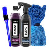 Shampoo V-floc 500ml Carnauba Blend Black Vonixx Luva Pano