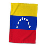 Bandera De Venezuela 3d Rose Twl 31606 1 Toalla, 15  X 22 