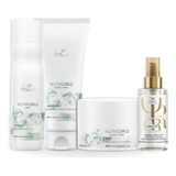 Kit Wella Cacheado Nutricurls Completo + Óleo Light 100ml