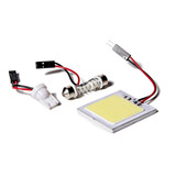 Plafon Inter. Autoadhesivo Cob Ultra 24 Led Blanco 12v