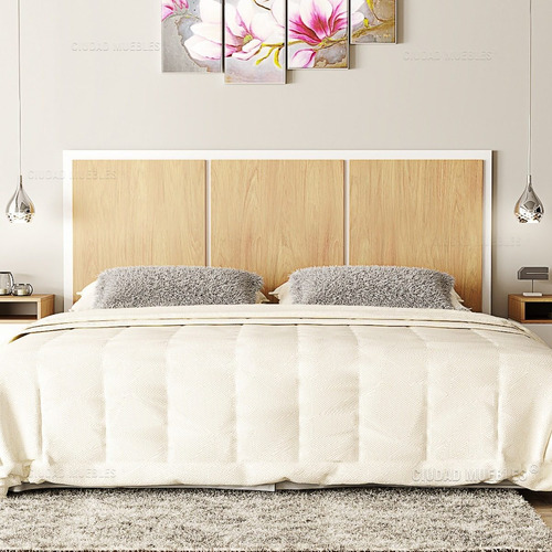 Respaldar De Cama Sommier King Size Gehry Melamina De 200cm