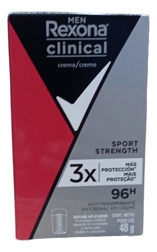 Rexona Clinical Maxima Sport Strength Protección 96h