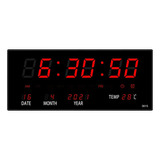 Reloj Digital Led Despertador Dia Temp °c Grande(elegir)