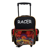 Mochila Con Carro Racer Infantil 14 Pulgadas