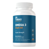 Dr. Tobias Aceite De Pescado Omega 3, 800 Mg Epa 600 Mg Dha 