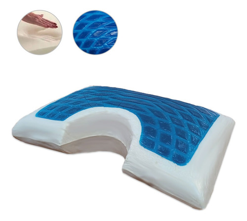 Almohada En Gel Viscoelástica Hombro Descubierto Memory Foam