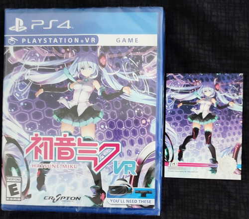 Videjuego Hatsune Miku Vr Para Ps4