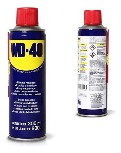 6 Unid. Wd-40 Produto Multiusos - Embalagem Prática 300ml 