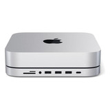 Hub Usb-c Satechi Base Para Mac Mini 6 Portas Prata