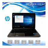 Hp Probook 650 G1, Core I5, 4gb Ram, 500gb Hdd, W10pro
