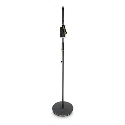 Soporte De Micrófono Gravity Ms 23 Base Redonda Altura 168cm Estable