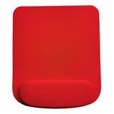 Conforto Mouse Pad De Pulso De Eva Espuma Ergonômica Macia Cor Vermelho