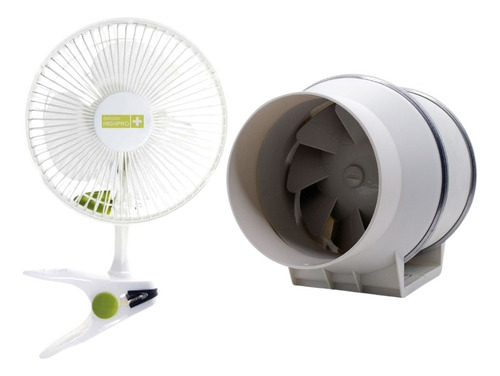 Kit Indoor Ventilador 15w Gh +  Extractor Beterp 150mm