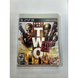 Army Of Two 40 Days Ps3 Playstation 3 **juego Físico 