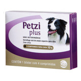 Vermífugo Petzi Plus Ceva Para Cães De 5 A 10kg