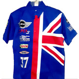 Camisa Mini Cooper Autos Nascar Carreras Rally Lth Skf Elf 