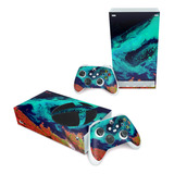 Skin Para Xbox Series S Adesivo Horizontal - Modelo 105