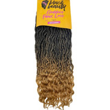 Cabelo Goddess Faux Locs Twist Havana 300g Black Beauty