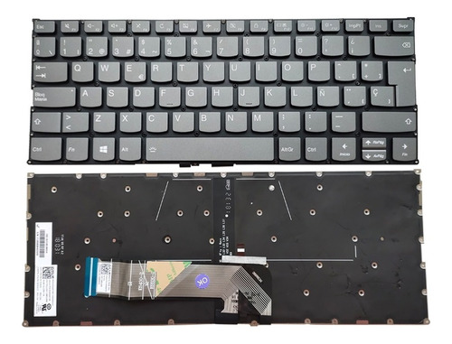 Teclado Lenovo Yoga C740-14 C740-14iml 530-14arr Retroilum..