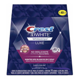 Crest 3d Whitestrips White Luxe  - Cintas Blanqueadoras